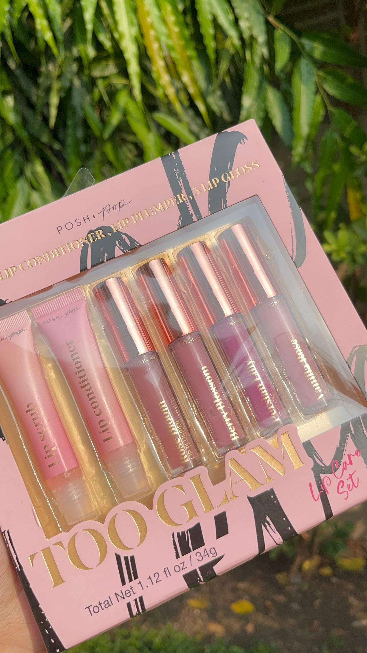 Lip plumper, Lip conditioner and 3 lipglosses