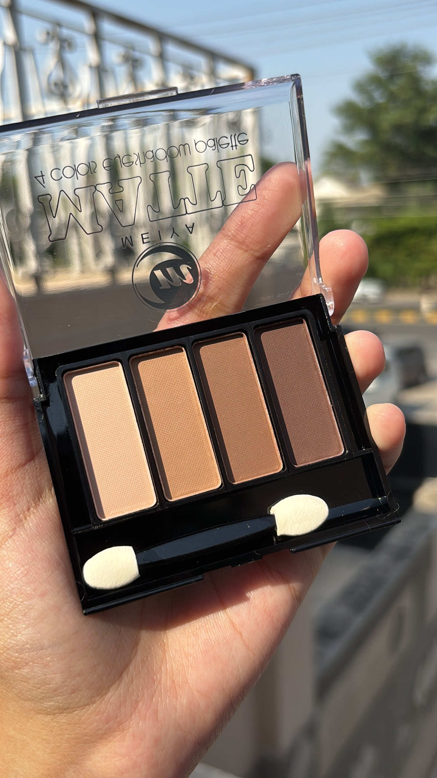 4 Color Matte Eyeshadow Palette