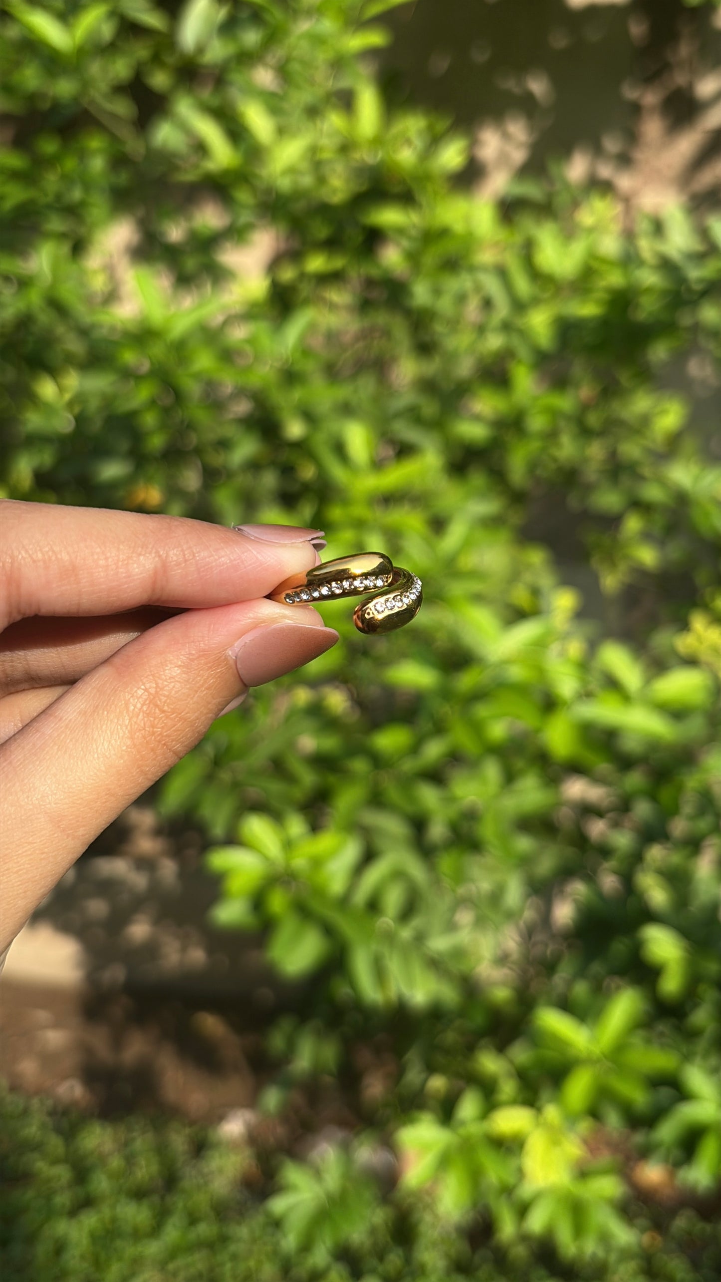 Stone Hugger Ring