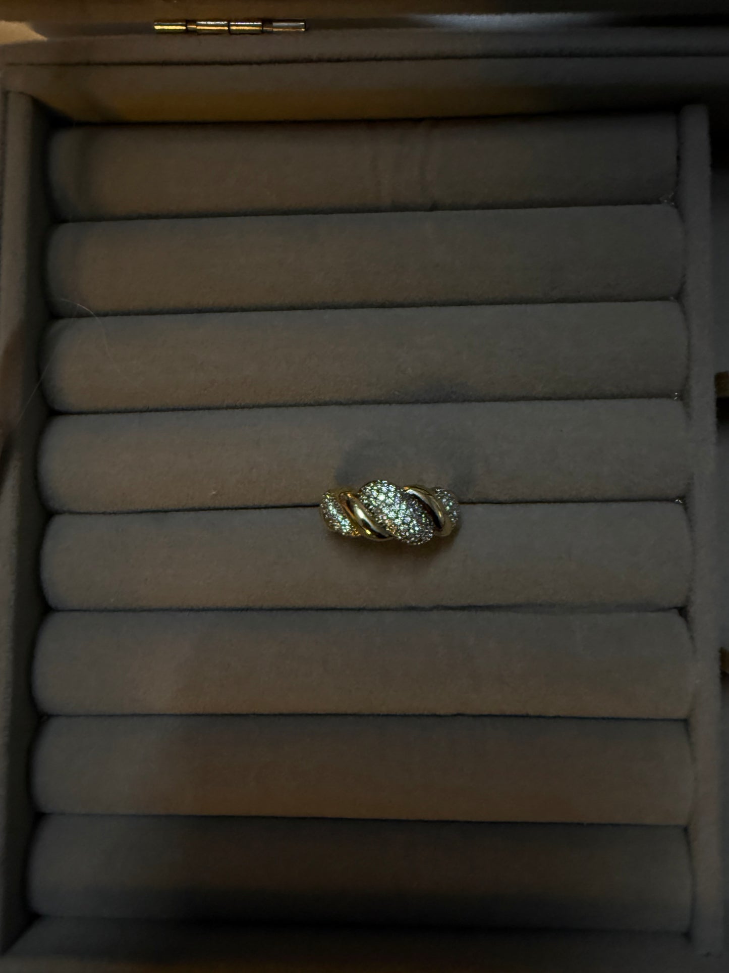 Chunky Stone Gold Ring