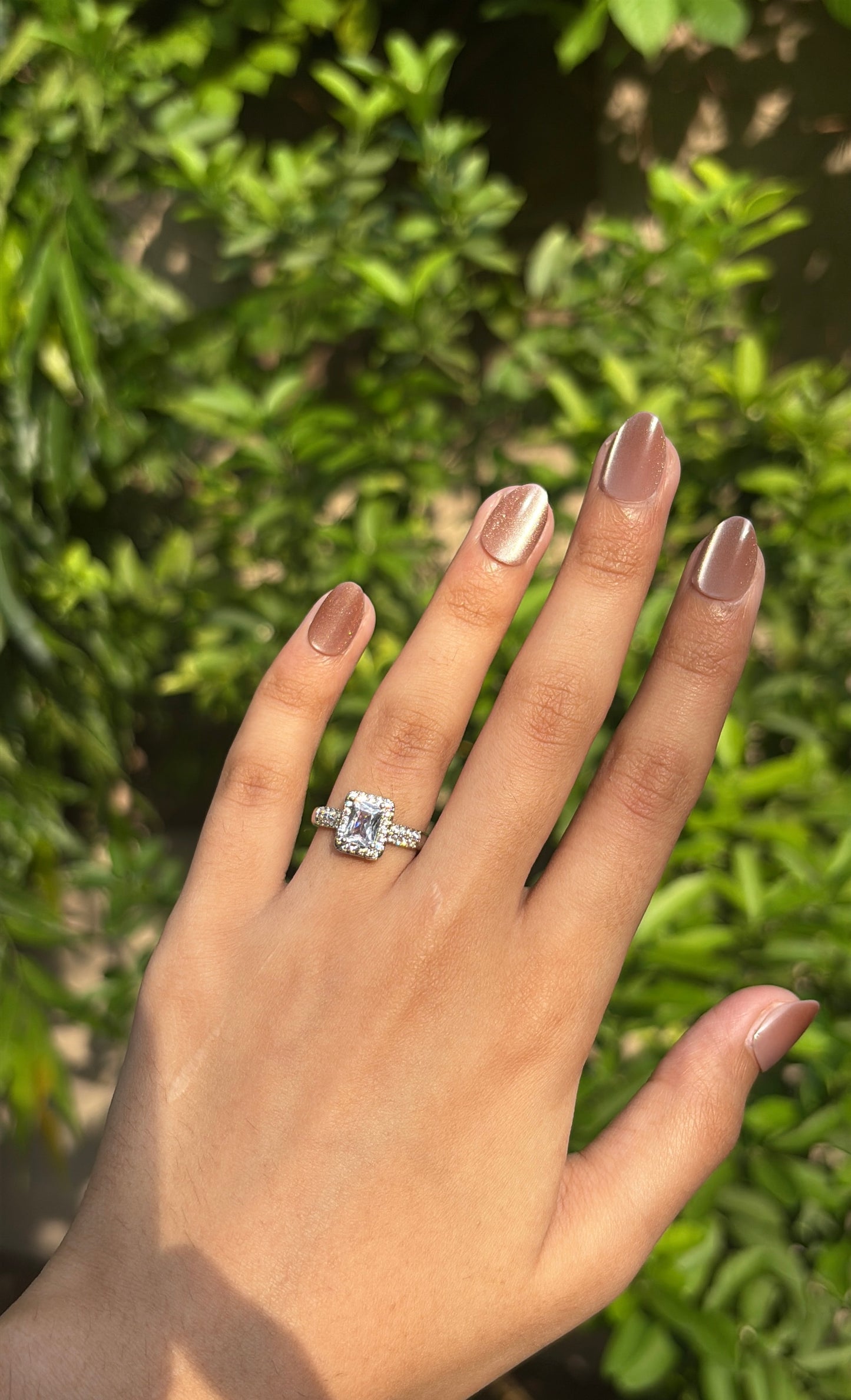 Square Cut  Ring