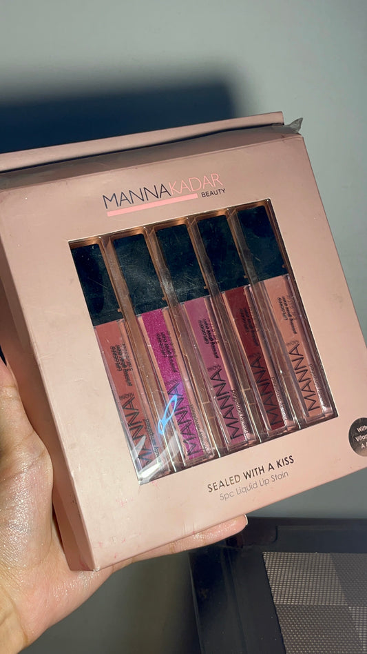 Set of 5 liquid matte lipsticks