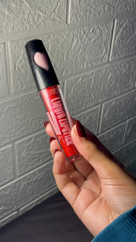 USHASS Liquid matte red lipstick