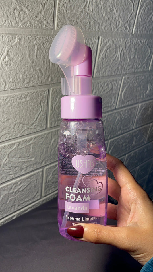 CLEANSING FOAM-PURPLE