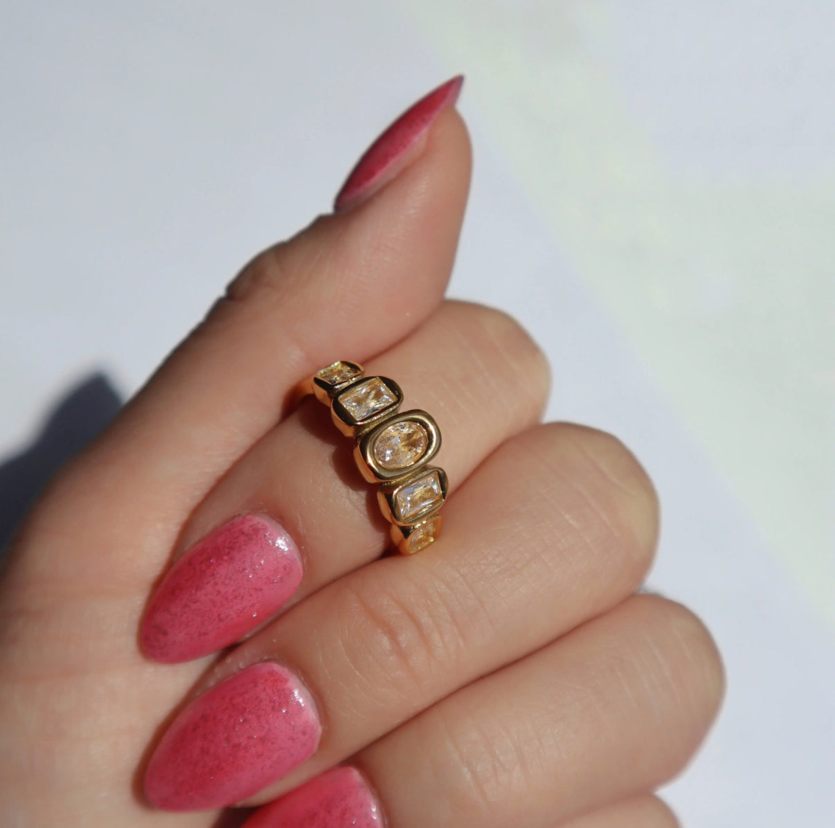 Stone Gold Ring