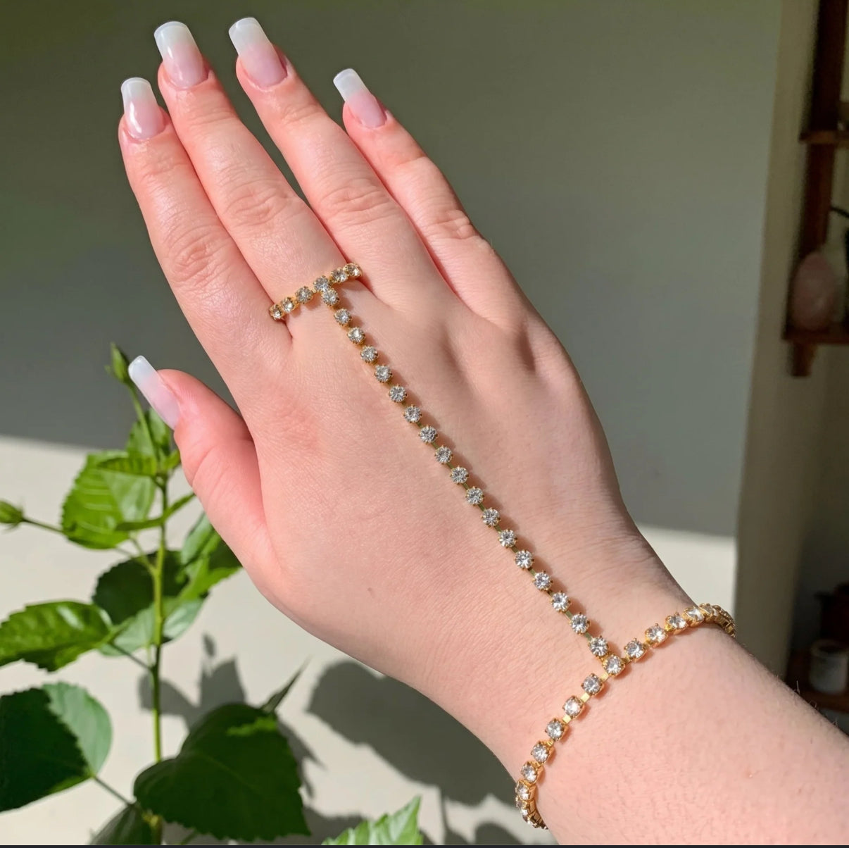 Stone Handchain
