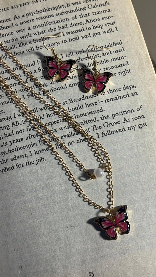 Butterfly Set Pink-015