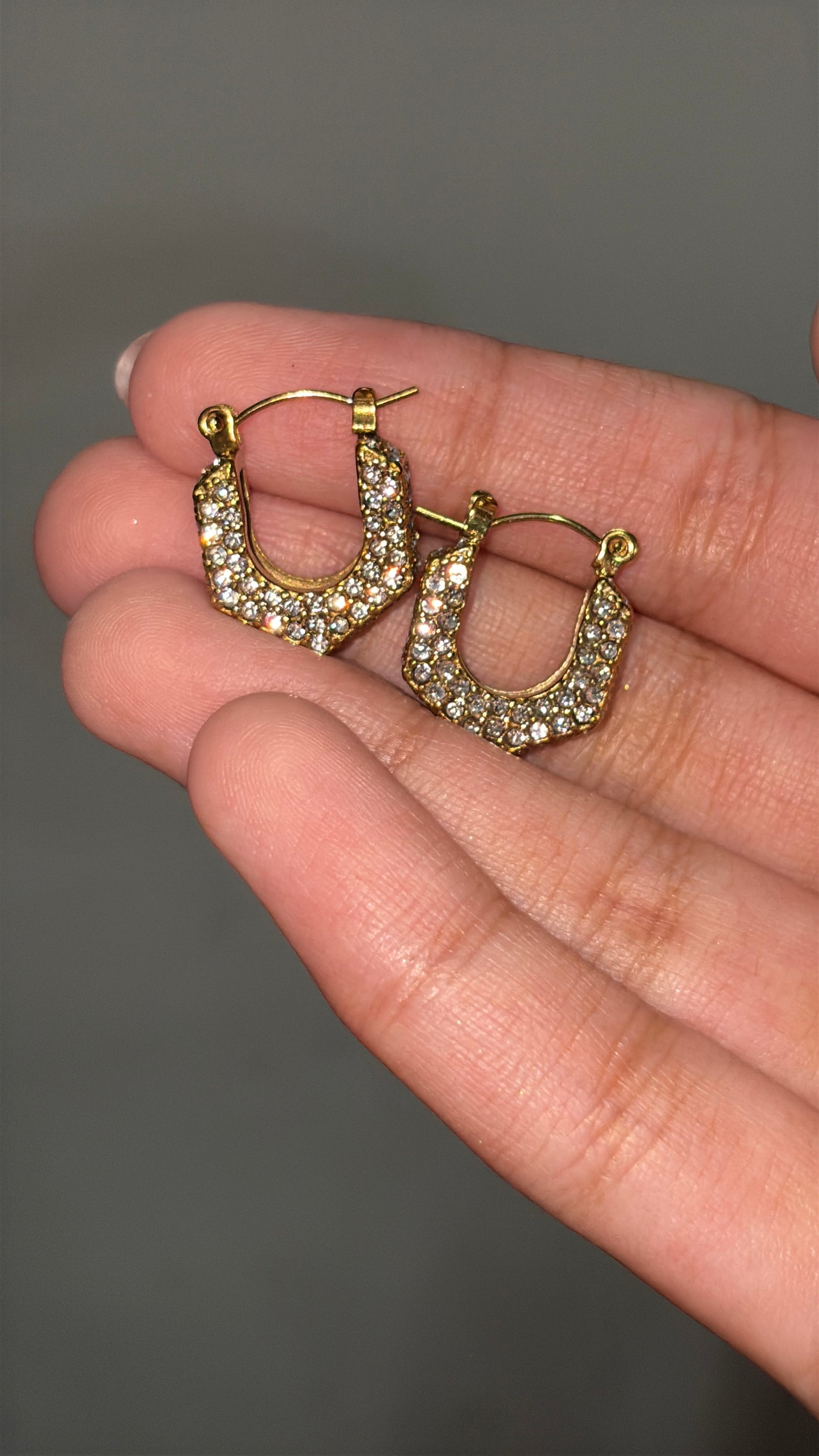 Sparkly Hoops