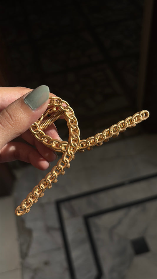 Metal Chain Claw clip