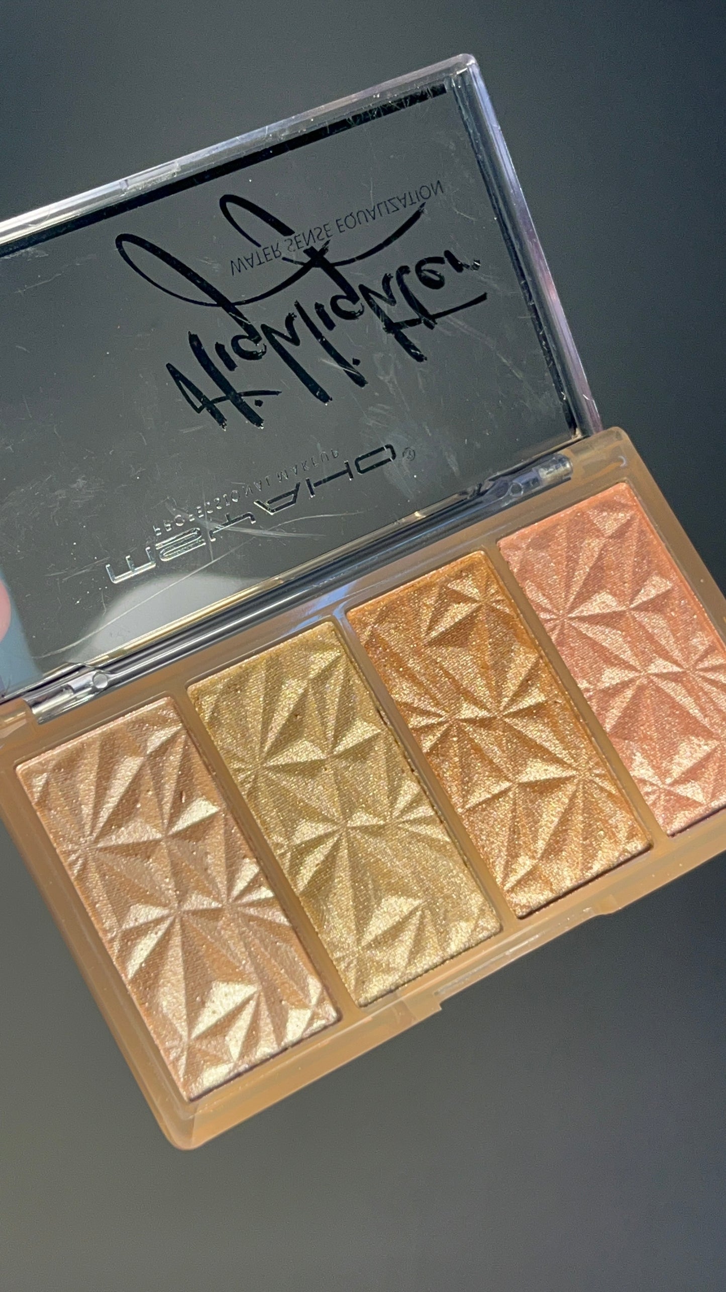 4 Color Highlighter Palette