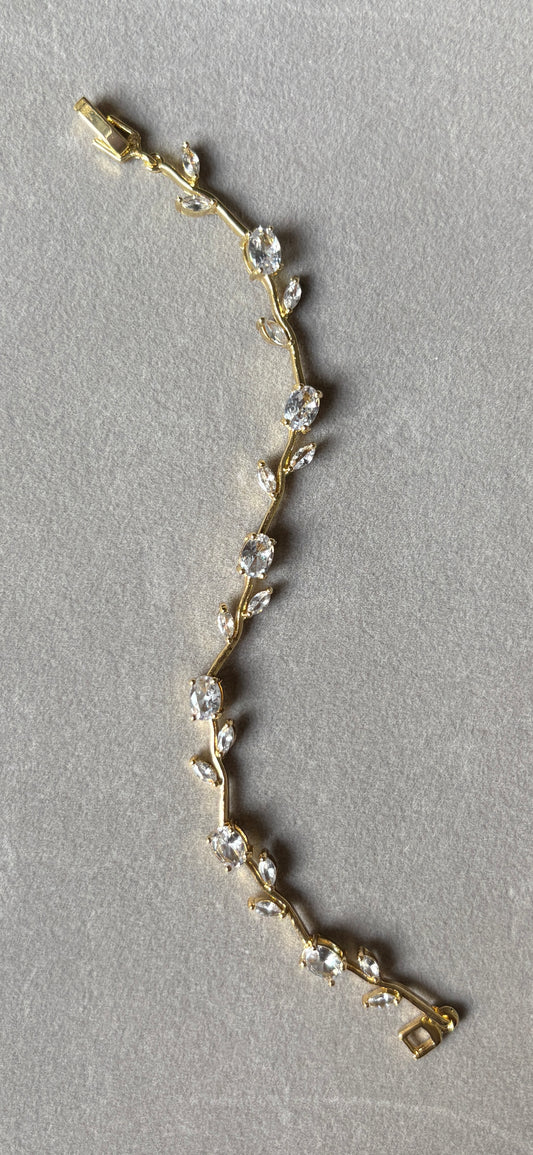 White Tulip Bracelet