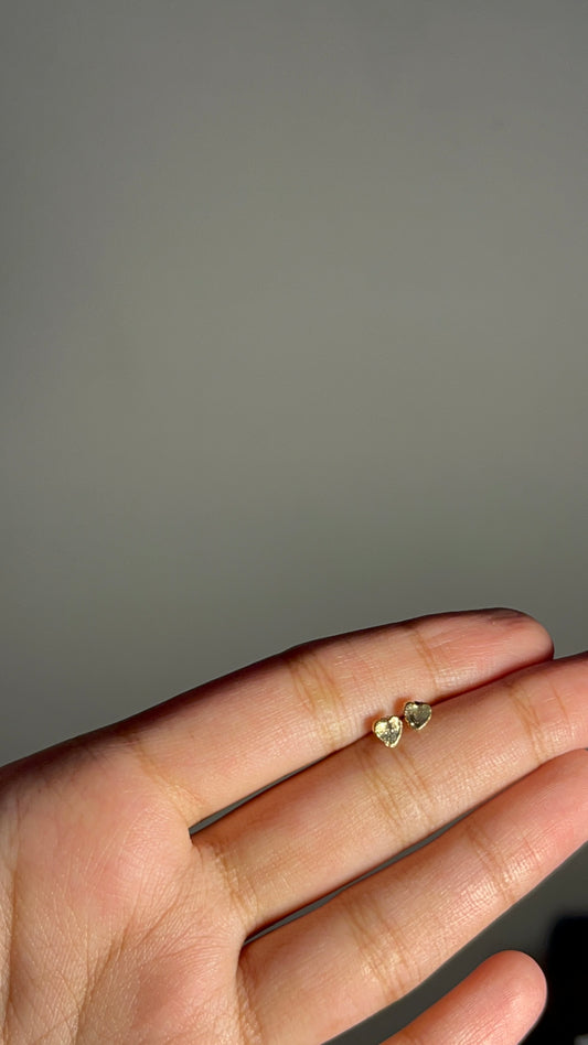 Heart Studs