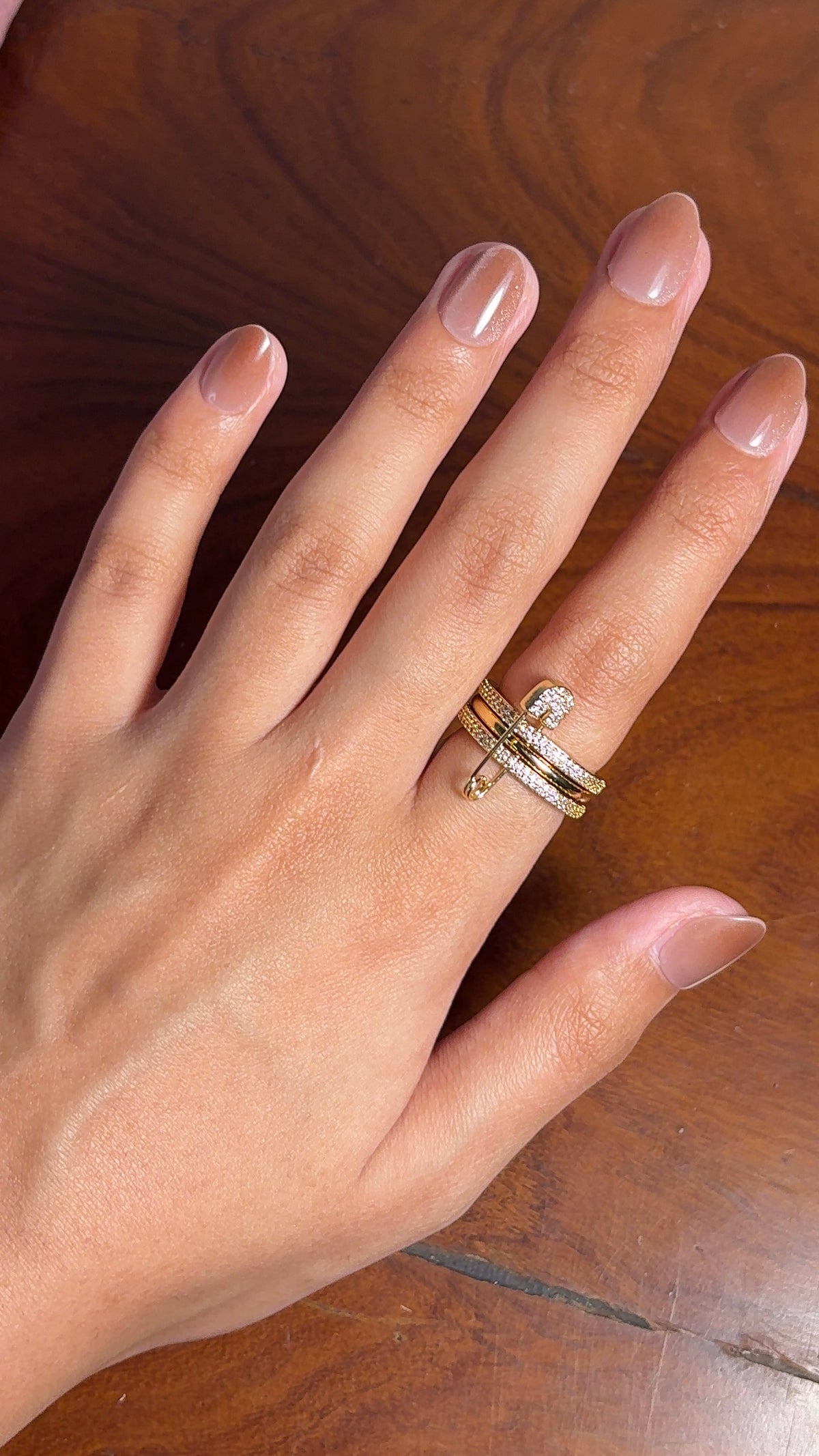 Safety Pin Ring