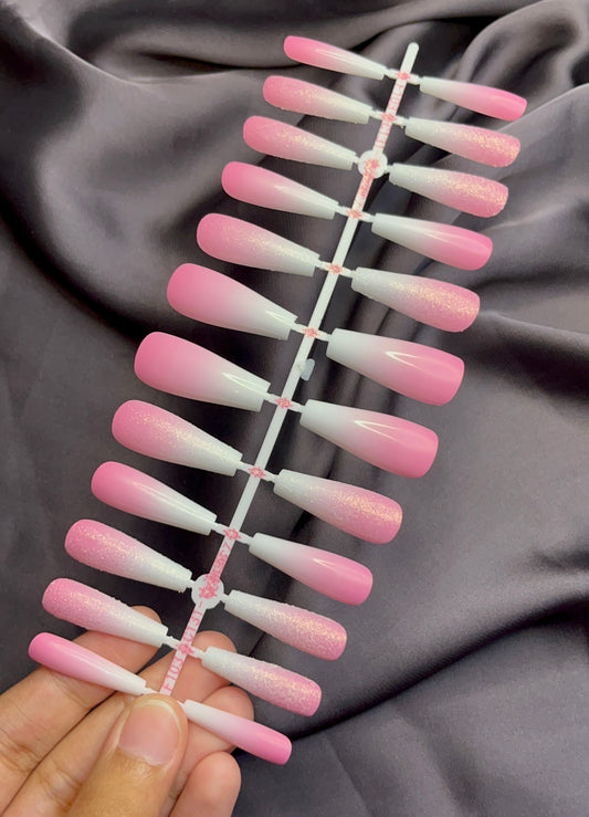 Nails-010 Pink Ombre