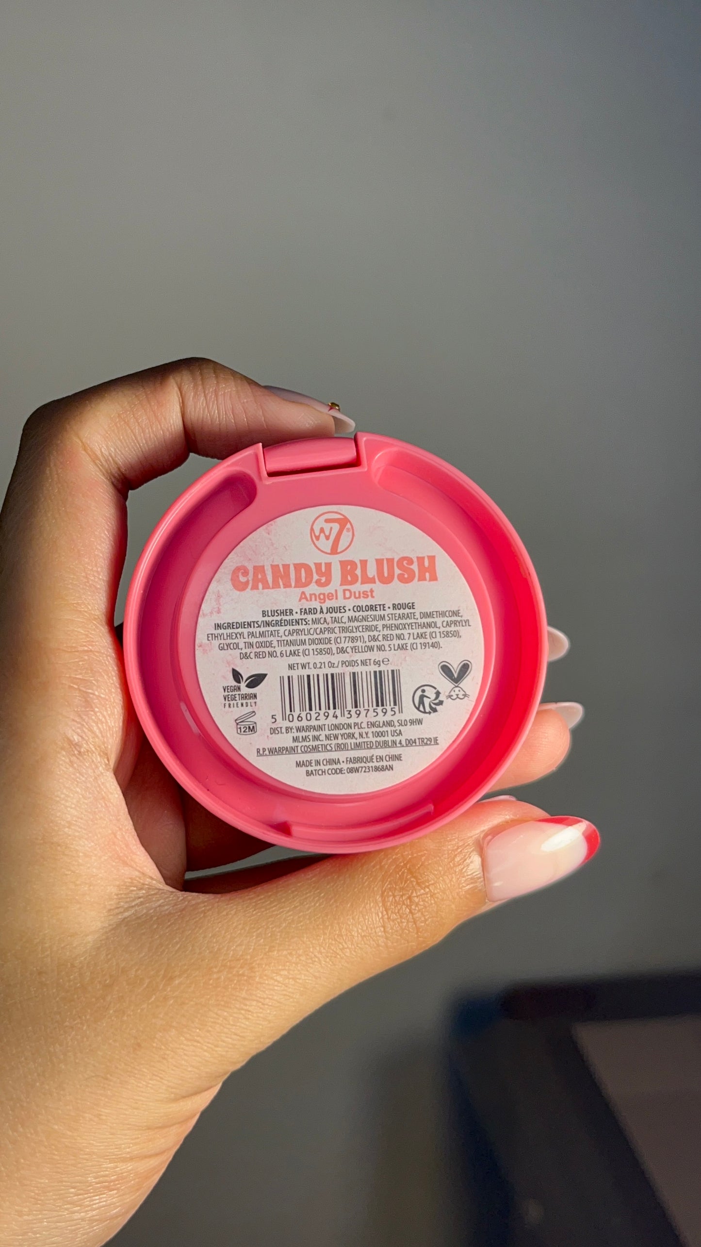 W7 CANDY BLUSH