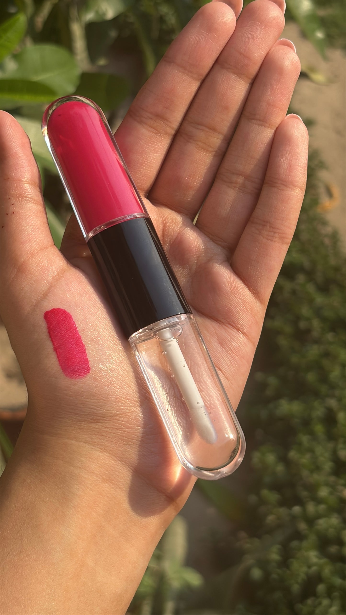 Double Sided Pink Liquid Matte
