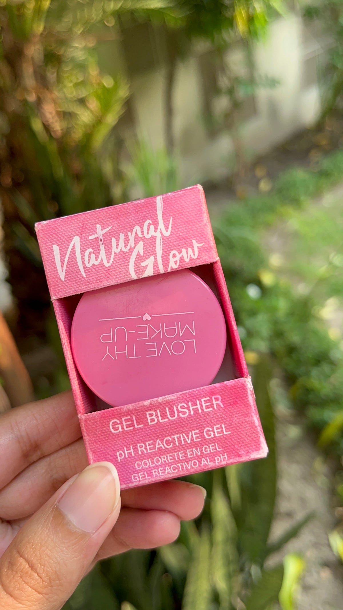 pH Reactive GEL BLUSHER