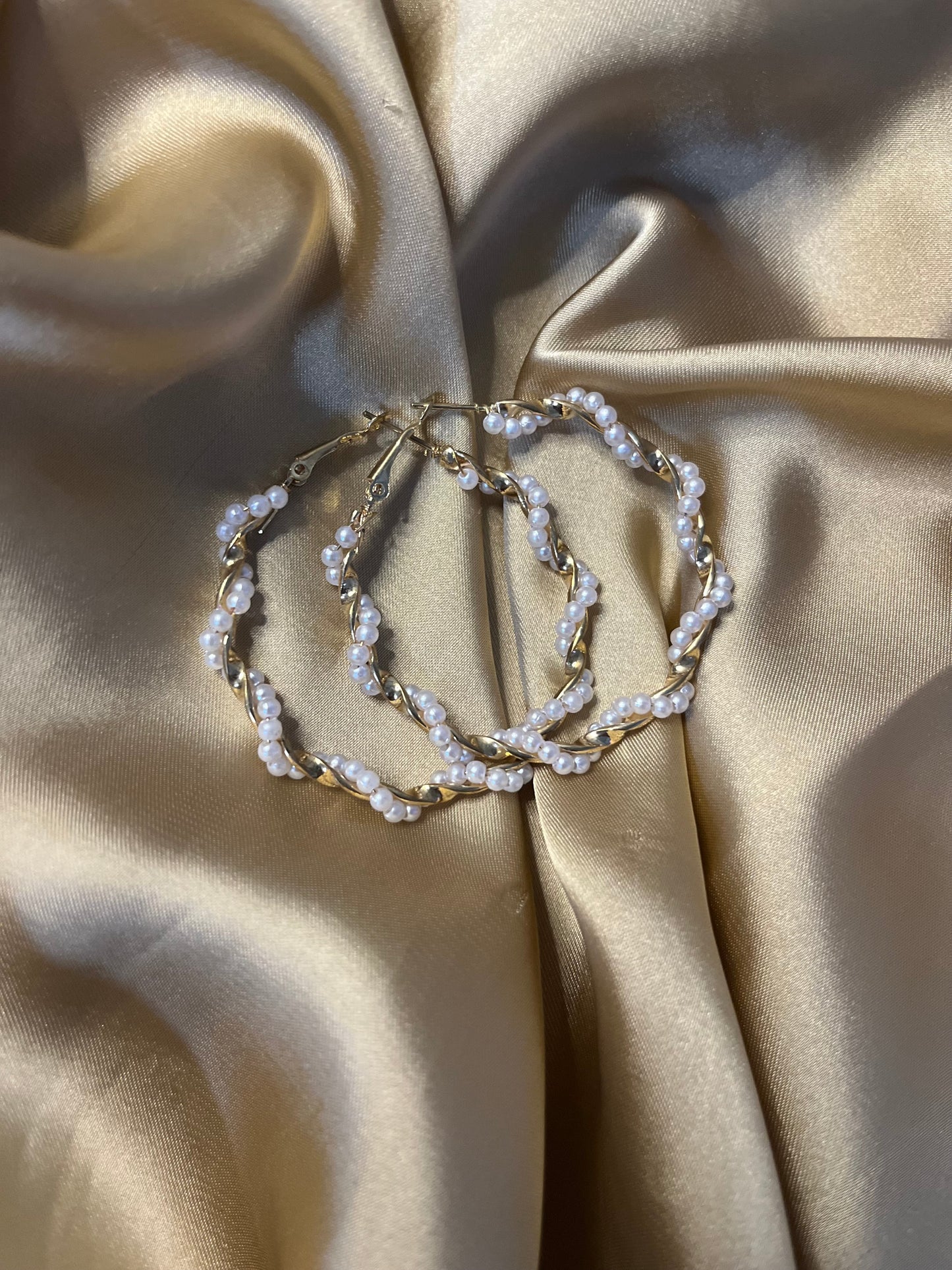 Pearl Hoops