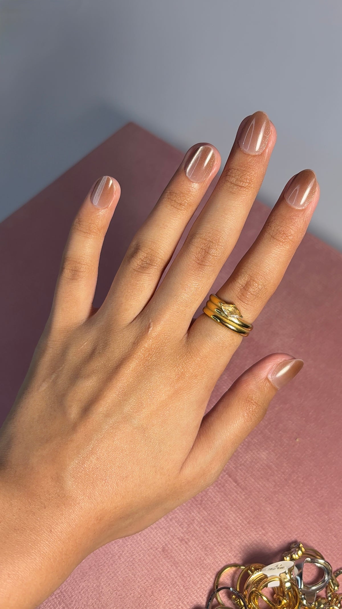 Chunky Stone Ring