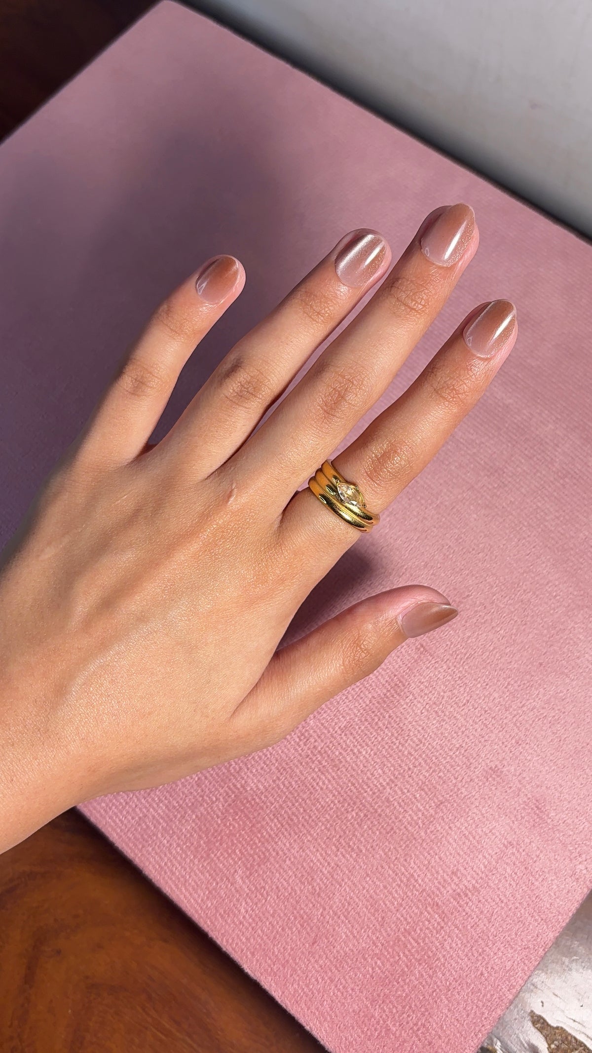 Chunky Stone Ring