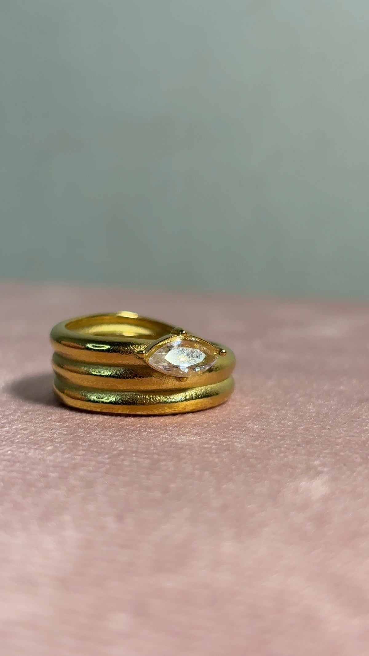 Chunky Stone Ring