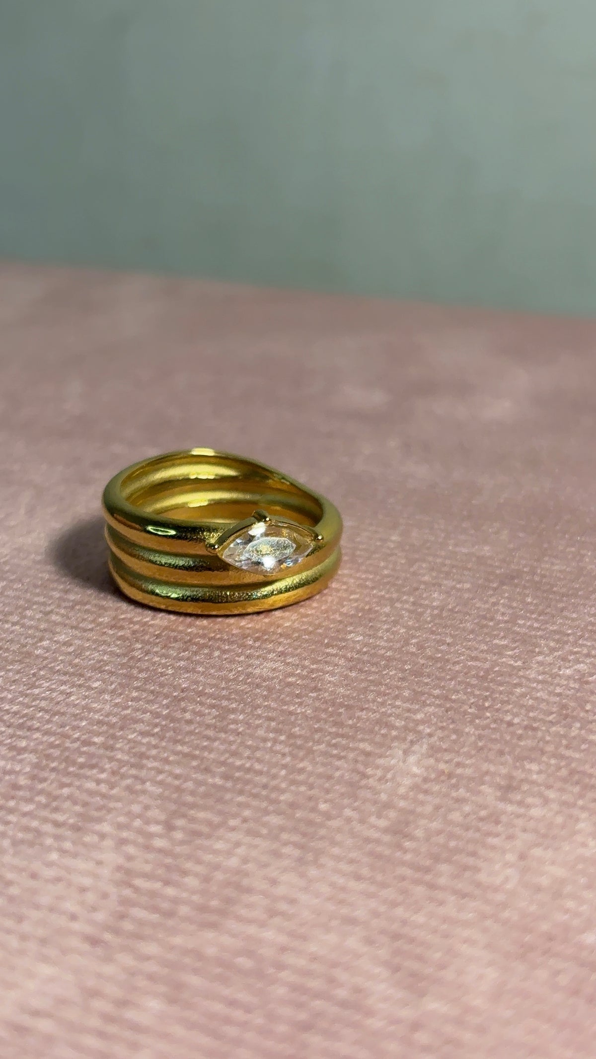 Chunky Stone Ring