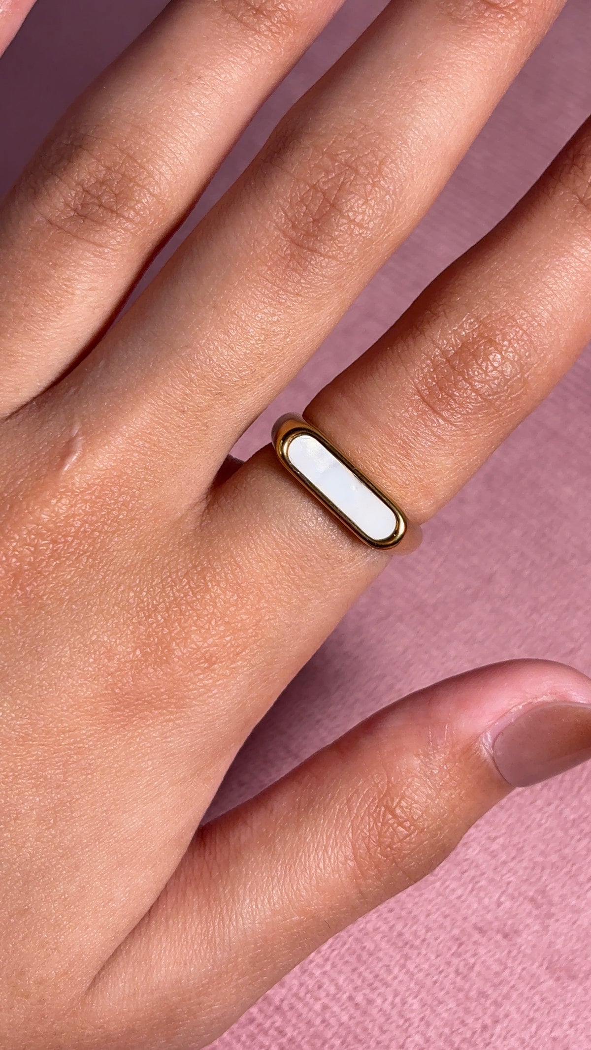 White Gold Ring