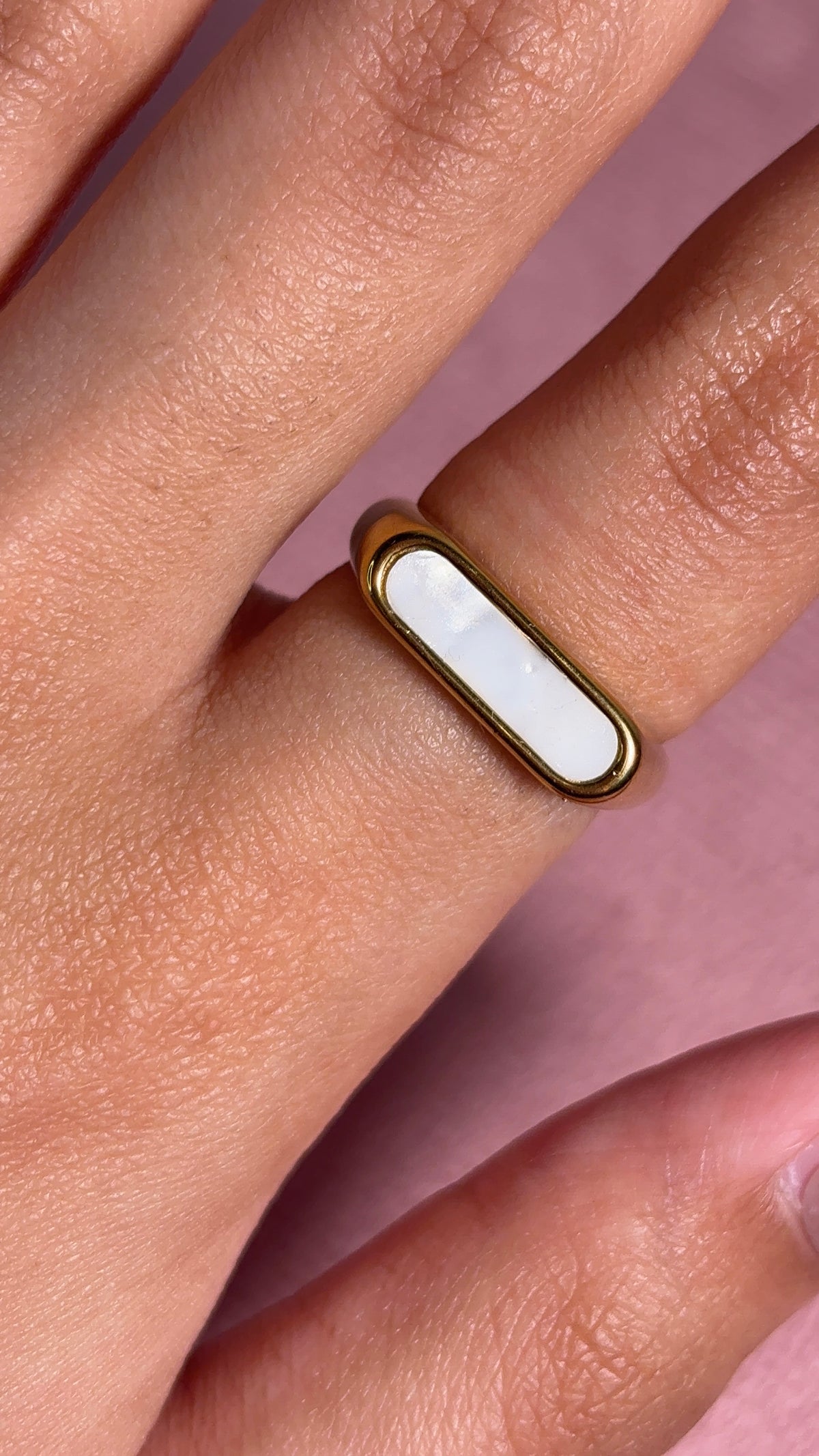 White Gold Ring