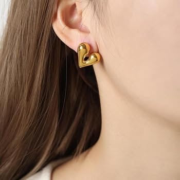 Heart Studs